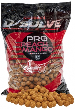 D-Solve Boilies Pro Peach Mango 2,5kg 20mm